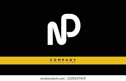 ND Alphabet letters Initials Monogram logo DN, N and D