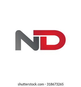 ND company group linked letter logo