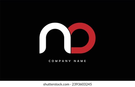 ND, DN Abstract Letters Logo MonograM