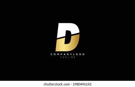 ND DN N AND D Abstract initial monogram letter alphabet logo design