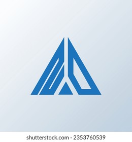 ND letter logo creative design. ND unique design.

