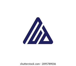 ND logo design vector template
