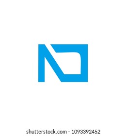 ND LOGO VECTOR LETTER INSPIRATIONS