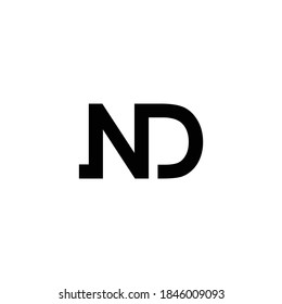 ND Logo Vector Simple Templates Symbols