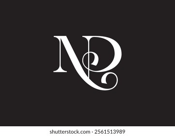 ND monogram logo design and company logo