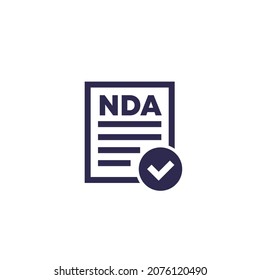 NDA icon, Non Disclosure Agreement