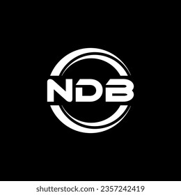NDB Logo Design, Inspiration for a Unique Identity. Modern Elegance and Creative Design. Watermark Your Success with the Striking this Logo.