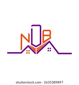 NDB Real State logo design, NDB simple and modern logo. NDB luxurious alphabet design  