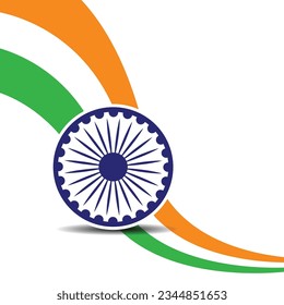 fondo de la bandera india para el día de la independencia