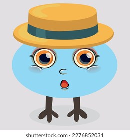 ndoge - cute egg character illustration design