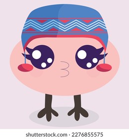 Ndoge - cute egg character illustration design