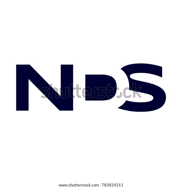 Nds Logo Branding Letter Modern Vector Stock Vector Royalty Free