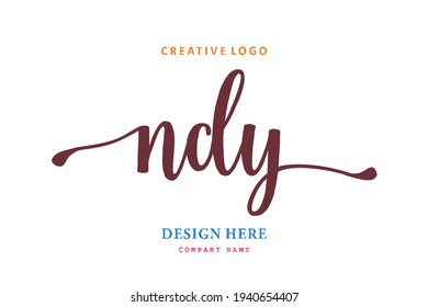 NDY lettering logo is simple, easy to understand and authoritative
