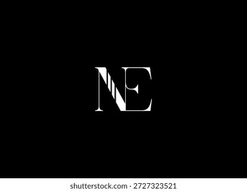 Nuevo diseño de logotipo creativo abstracto y logotipo inicial
