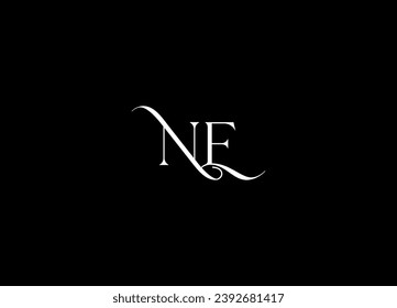 NE  creative logo design and monogram logo