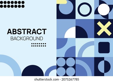 un fondo geo abtracto azul