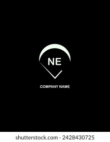 NE Letter Logo Design. Unique Attractive Creative Modern Initial NE Initial Based Letter Icon Logo