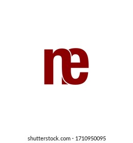 Ne Letter Original Monogram Logo Design