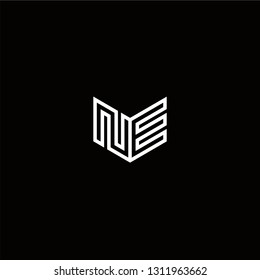 NE Logo Letter initial Designs Templete