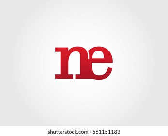 ne lowercase logotype