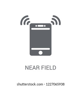 Near Field Communication icon. Trendy Near Field Communication logo concept on white background from Technology collection. Suitable for use on web apps, mobile apps and print media.