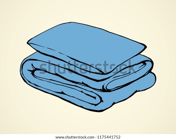 Neat Cozy Snug Thick Feather Divan Stock Vector (Royalty Free) 1175441752