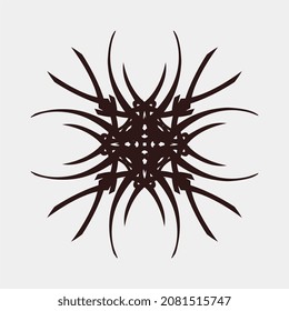 Neat and elegant ornament vector illustration is also good for room decoration