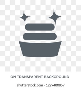 neat icon. Trendy flat vector neat icon on transparent background from Cleaning collection. 