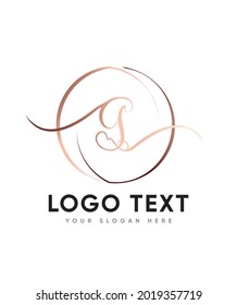 A neatly crafted and dazzling script letter type G logo template, Vector logo for business and company identity 