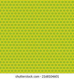 neatly laid out yellow-green floral background pattern fabric