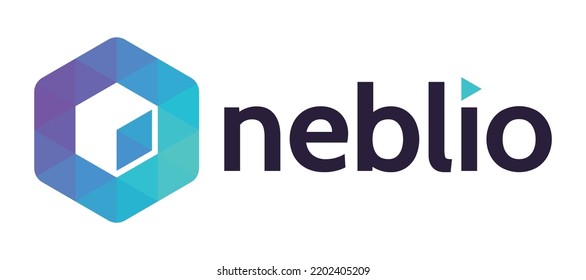 Neblio (NEBLIO) cripto moneda logotipo ilustración vectorial banner y fondo