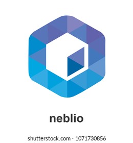 Neblio Cryptocurrency Coin Sign