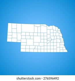 Nebraska map