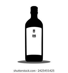 Nebukadnezar Flasche Vektor, Symbol, Illustration 