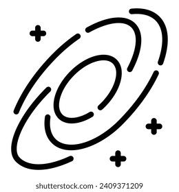 Nebula icon illustration for web, app, infographic, etc