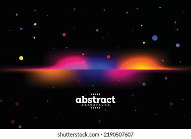 estudio de la ciencia de la astronomía nebulosa y starpolvo fondo del tema de la tecnología de la exploración del espacio para publicidad pancarta etiqueta de producto paquete de presentación diseño folleto plantilla de vectores.