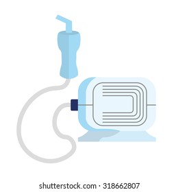 A Nebulizer  From Asthma And Respiratory Diseases In Vector