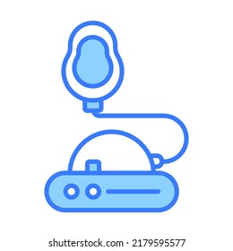 Nebulizer Modern Concepts Design, Vector Illustration