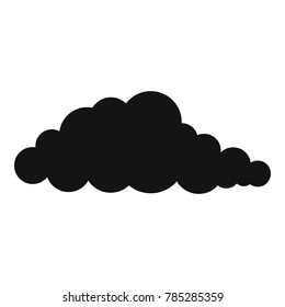 Nebulosity icon. Simple illustration of nebulosity vector icon for web