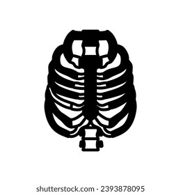 Neck Bone icon in vector. Logotype