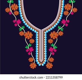 neck design clothing.pattern ethnic and fashion neck art have batik floral neckline. and geometric textile ornate prin line. necklace embroidery flowe traditiona style fashion and women neck  beautifu