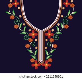neck design clothing.pattern ethnic and fashion neck art have batik floral neckline. and geometric textile ornate prin line. necklace embroidery flowe traditiona style fashion and women neck  beautifu