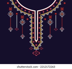 neck design clothing.pattern ethnic and fashion neck art have batik floral neckline. and geometric textile ornate prin line. necklace embroidery flowe traditiona style fashion and women neck  beautifu