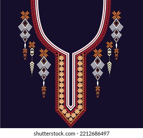 neck design clothing.pattern ethnic and fashion neck art have batik floral neckline. and geometric textile ornate prin line. necklace embroidery flowe traditiona style fashion and women neck  beautifu