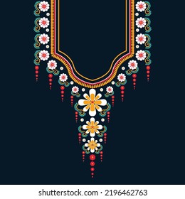 neck design geometric traditional floral necklace Embroidery Design For Fashion Ethnic Pattern Neck Aztec Design Ethnic Neck African Indian Scandinavian Mexican