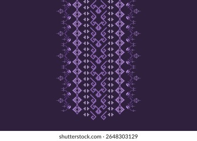 Neck geometric abstract Aztec oriental embroidery traditional border pattern. Native geometry neck decorative design for fashion, texture, element, neckline, textile, fabric, clothing, printing