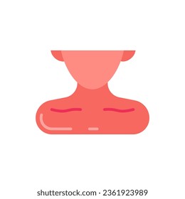 Heck das Symbol in der Vektorgrafik. Illustration