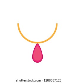 neck lace graphics logo