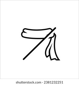 Neck scarf icon stock vector