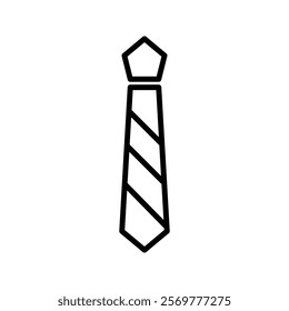 Neck tie. Black and white neck tie. realistic vector icon illustration set. Isolated on white. Tie business icon vector on white background.
